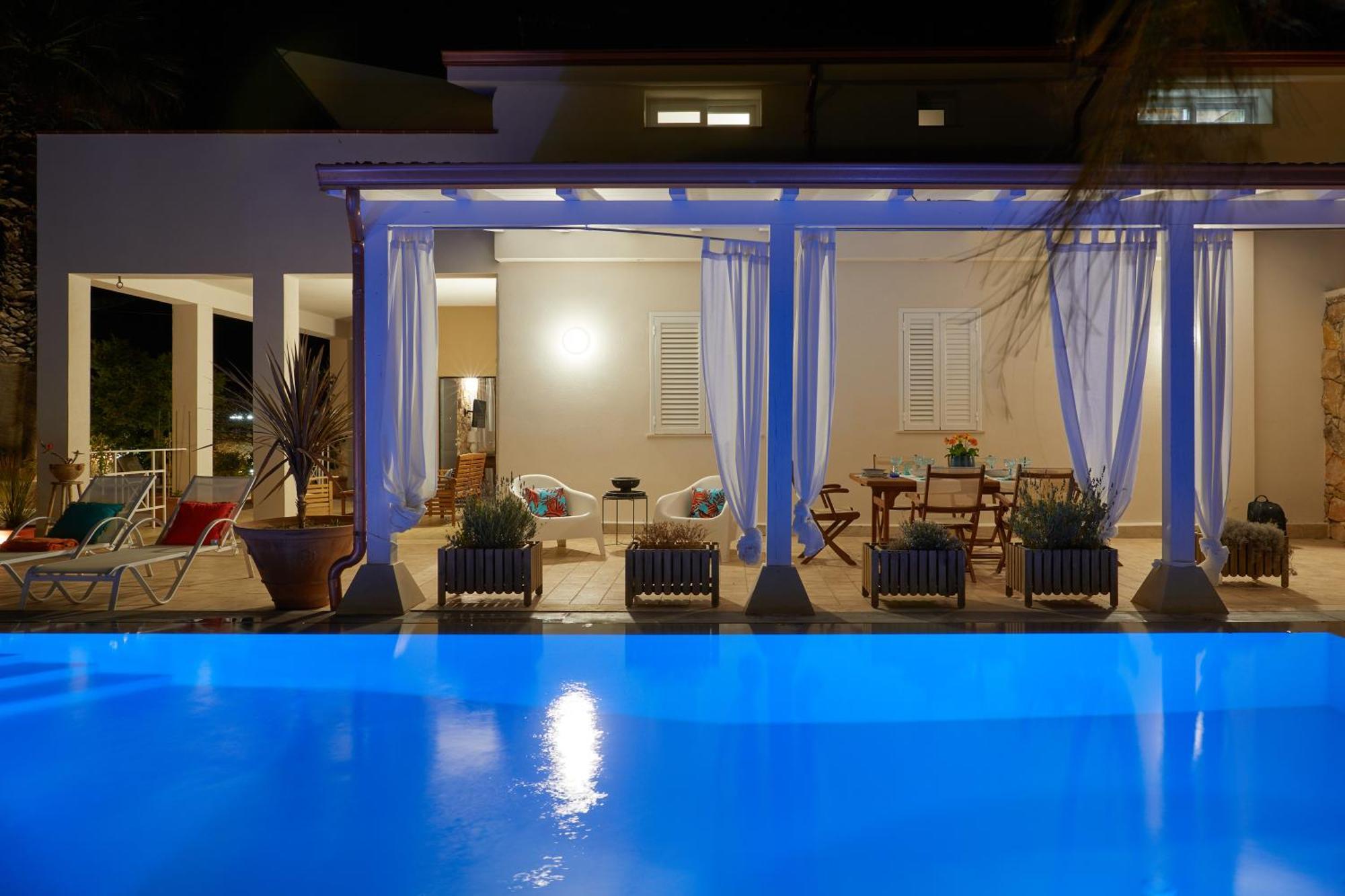 Villa Zamia Con Piscina Санта-Мария-дель-Фокалло Экстерьер фото